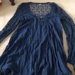 Ecoté long sleeve mini dress